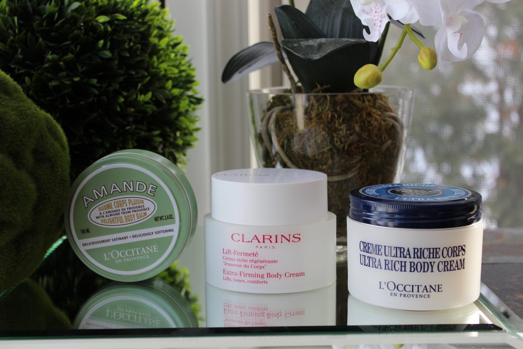 One Body Creams to Combat Midwest Winter Skin, L'Occitane Boy Balm, Clarins Extra Firming Body Cream, L'Occitane Ultra Rich Body Cream, 2-2021