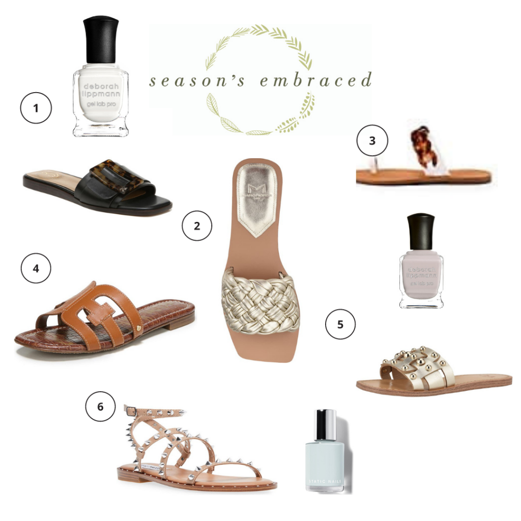 It's Sandal Season at Season's Embraced! 5-2021