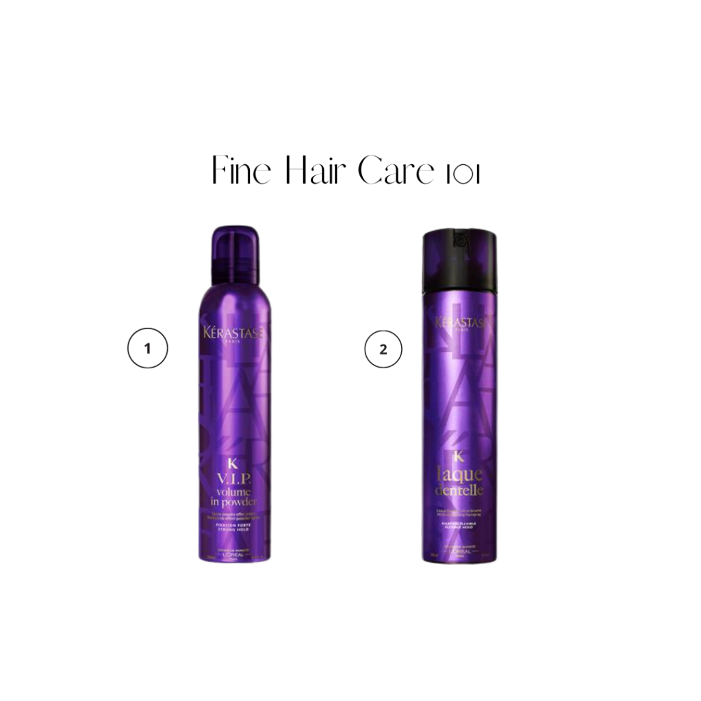 Kerastase VIP Volume in Powder Dry Shampoo and K Laque Hairspray