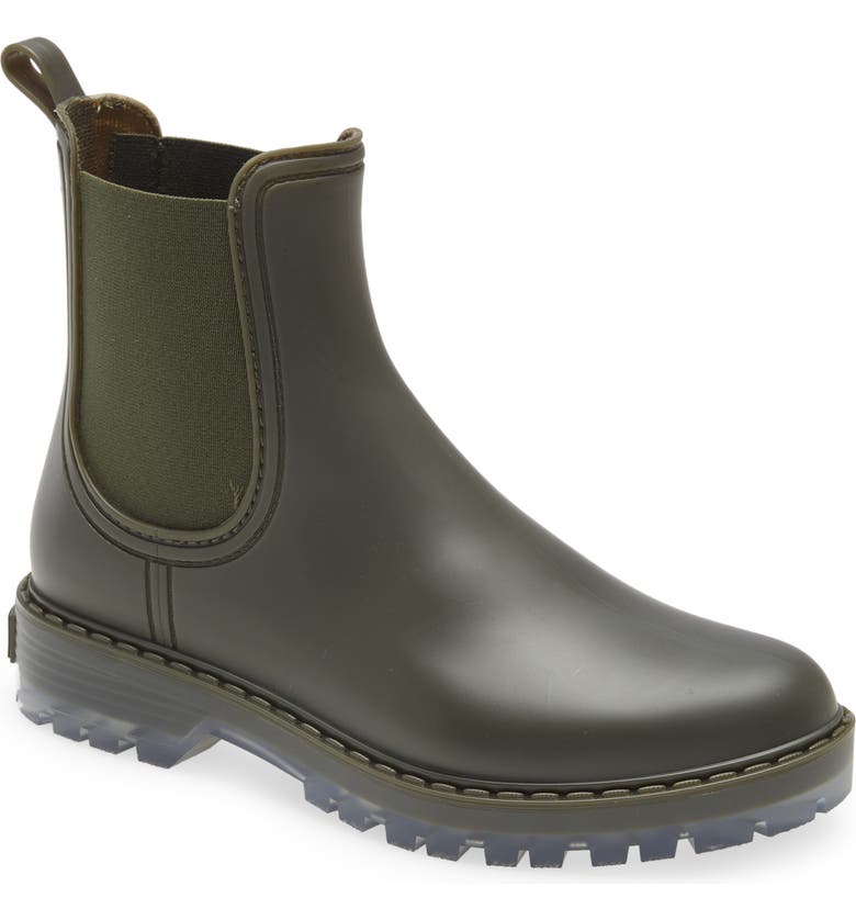 Jeffrey Campbell Cloudy Chelsea Waterproof Rain Boot