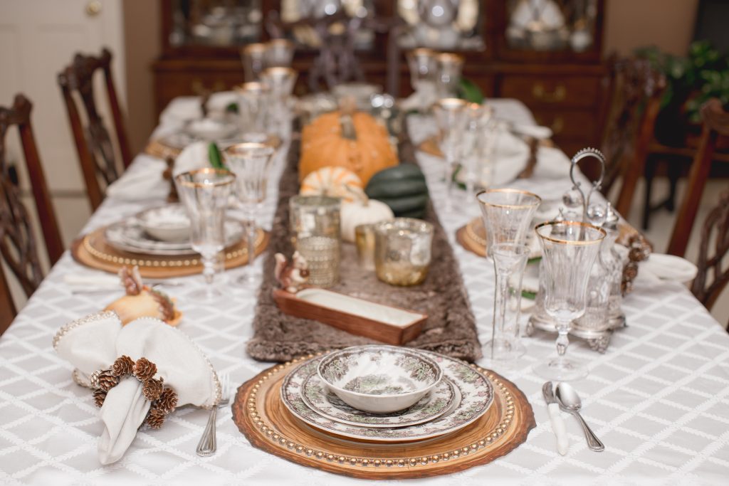 Thanksgiving Tablescape at Val's