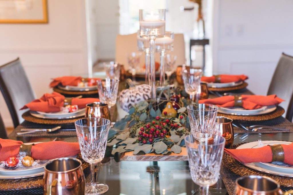 Tablescape for Thanksgiving