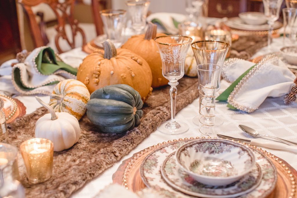 Thanksgiving Tablescape at Val's