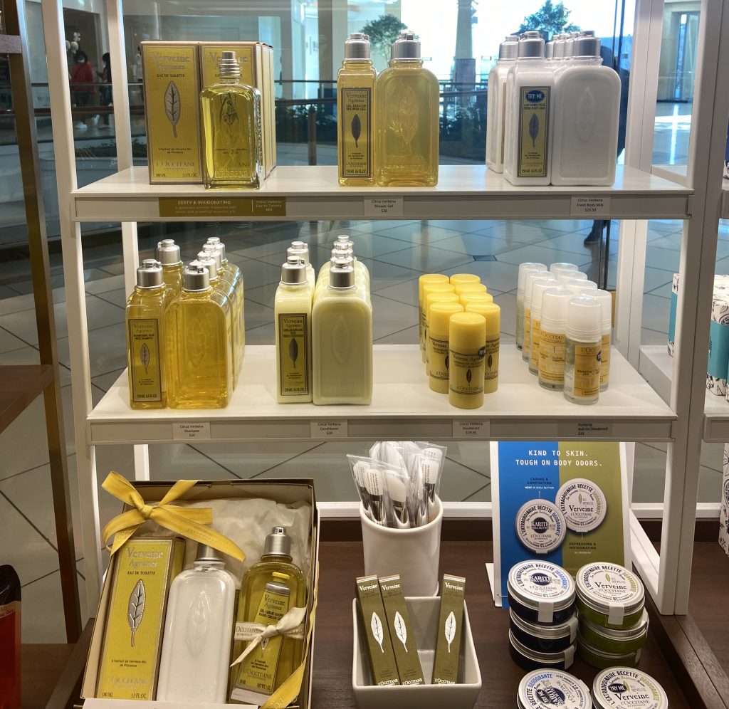 Featuring L'Occitane Products