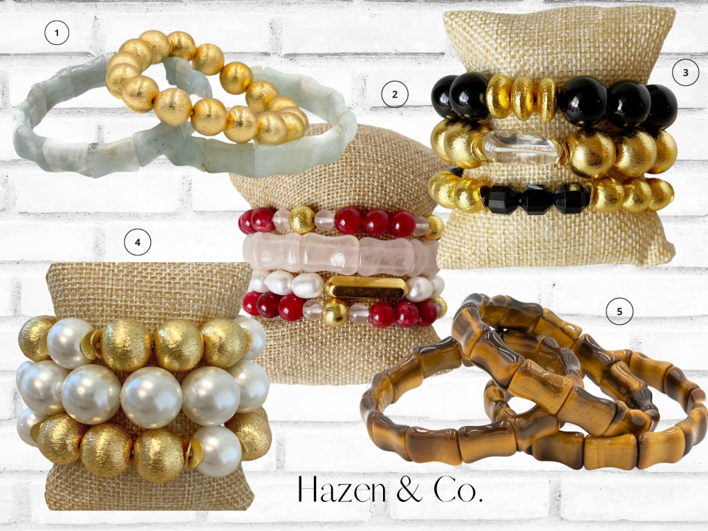 Hazen & Co. Stackable Bracelets