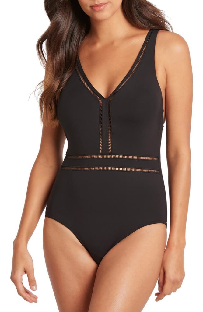 Sea Level Spliced One-Piece Swimsuit | Nordstrom