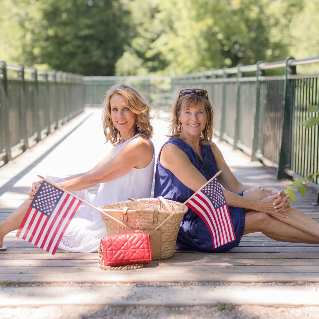 Cabana Life White Eyelet Halter Dress and Navy Eyelet Sleeveless Dress