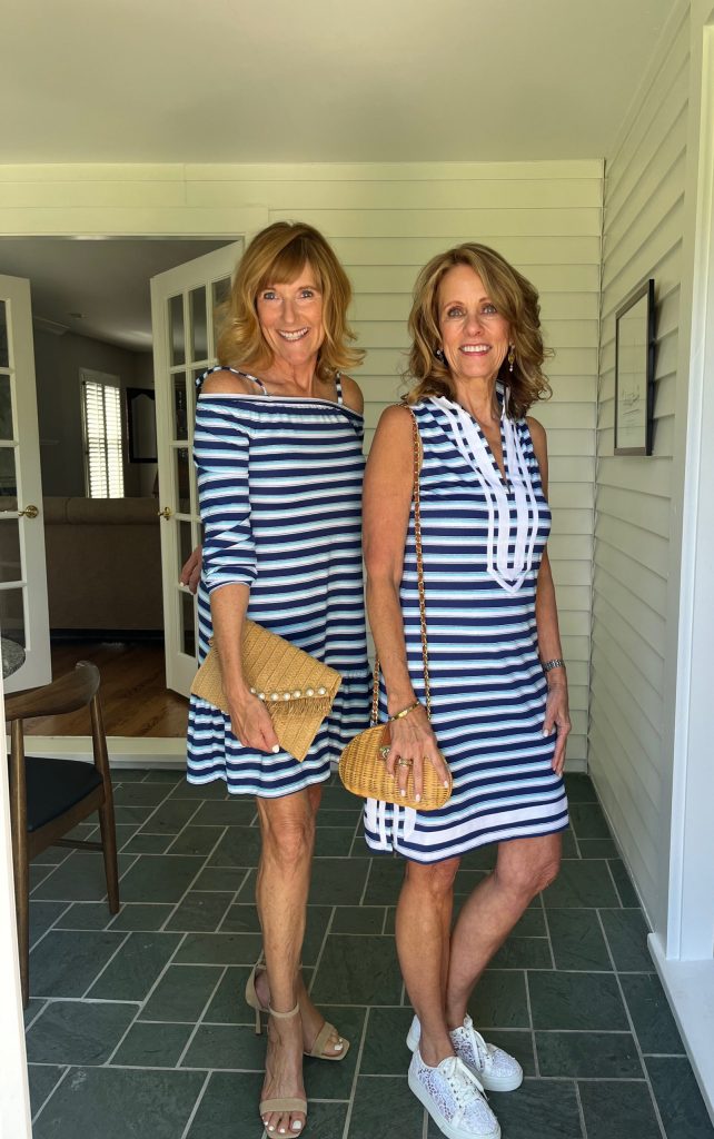 Cabana Life Delray Cold Shoulder Dress, Delray Stripe Sleeveless Tunic Dress