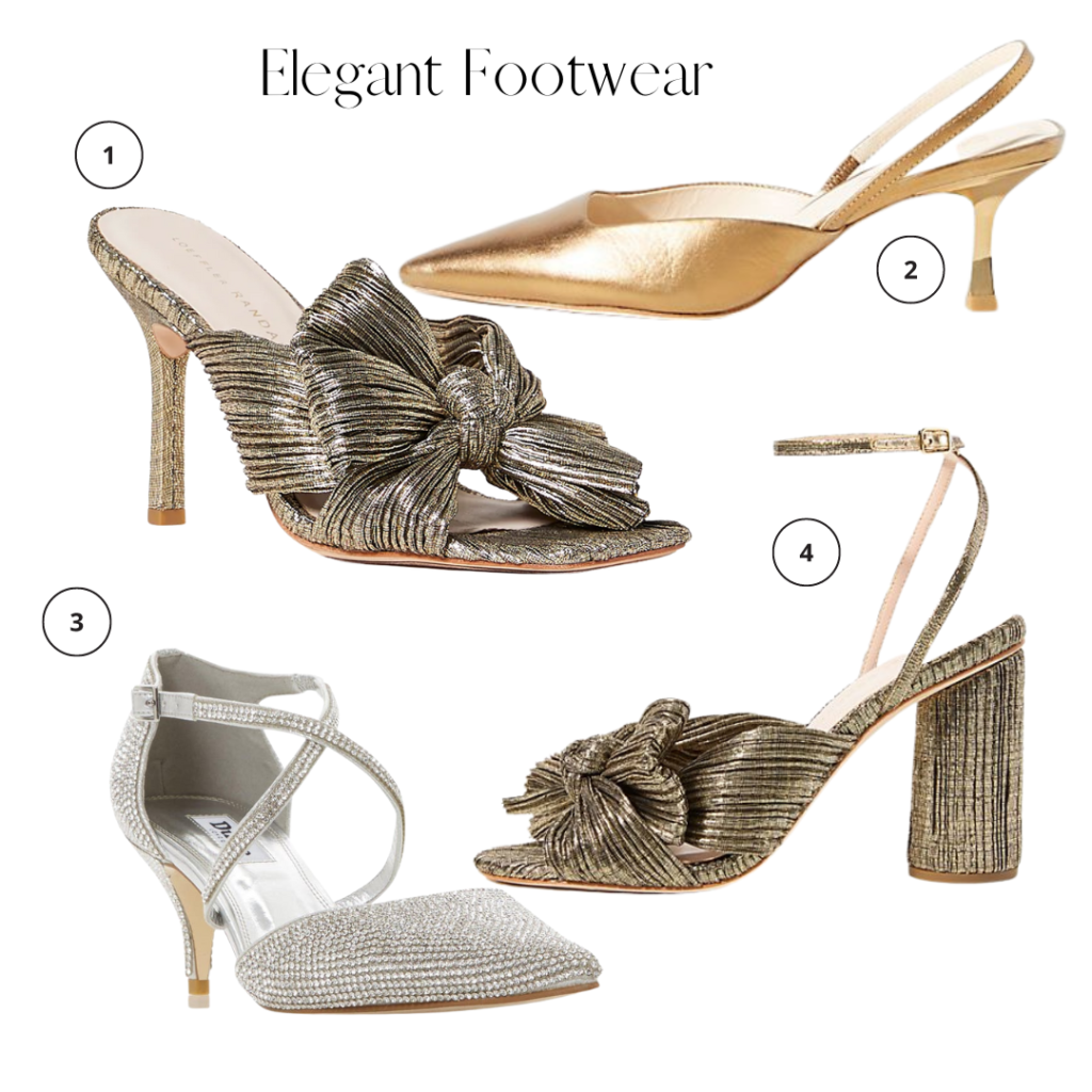 Anthropologie guilhermina slingback heel, Loeffler randall claudia gold pleated bow mule, loeffler camilla bow gold, dune london captivates pump