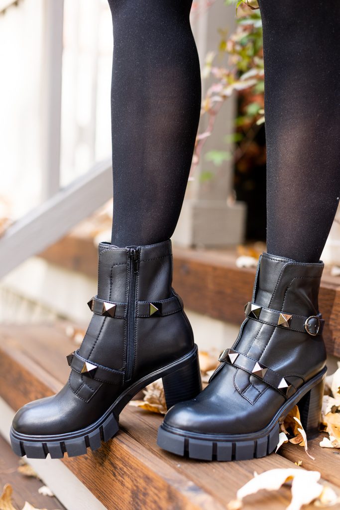 vaneli davy boot in black