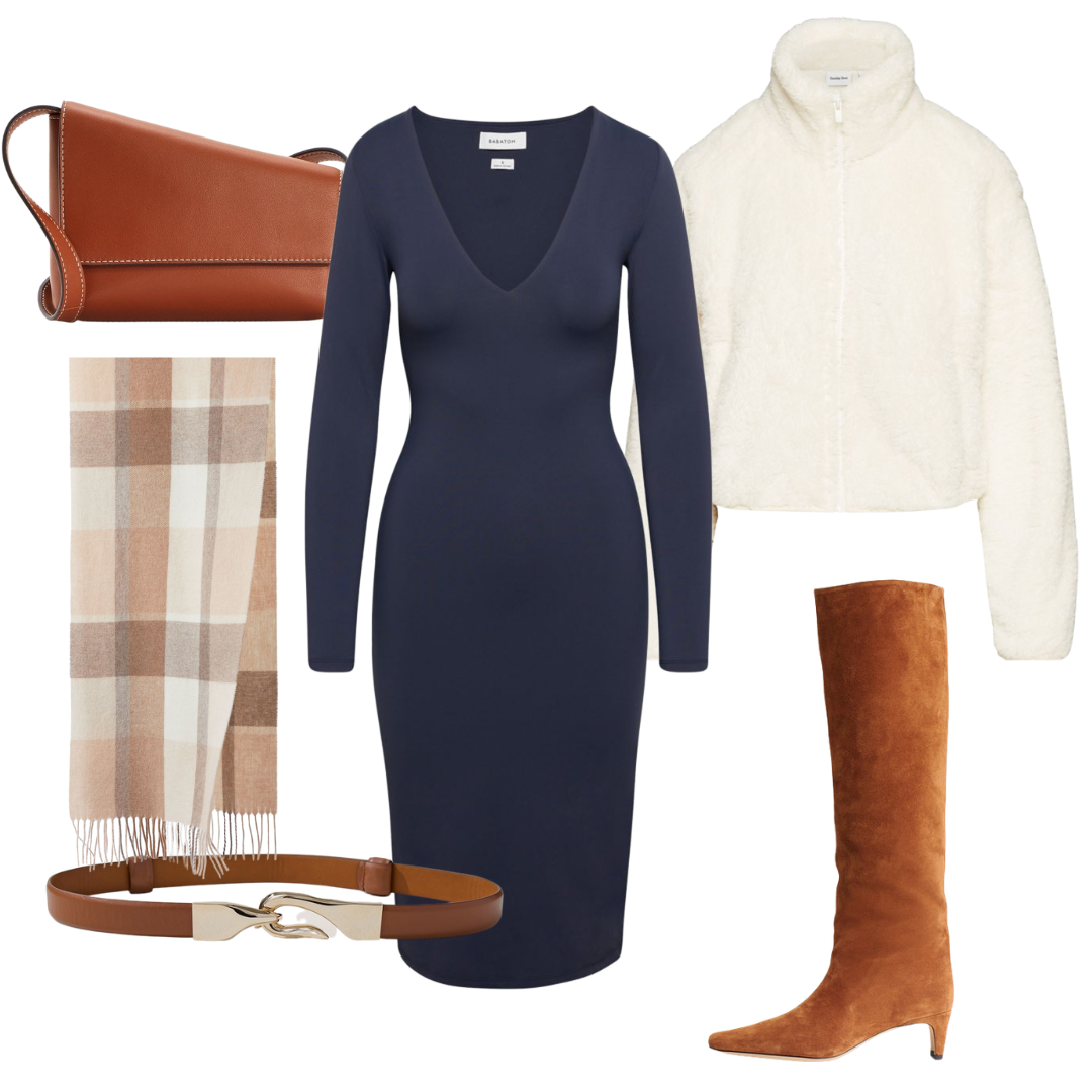 Aritzia- One Dress Styled 4 Ways - Seasons Embraced