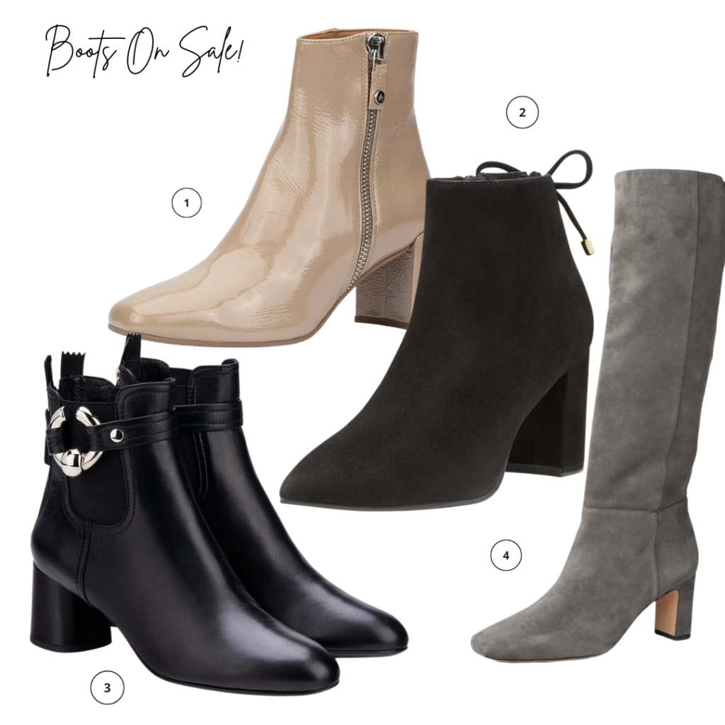 Aquatalia Dlfina Nappa Leather Zip Bootie, Stuart Weitzman Tieback 75 Block Bootie, J McLaughlin Briana Sueded Bootie,AGL Ankle Boot