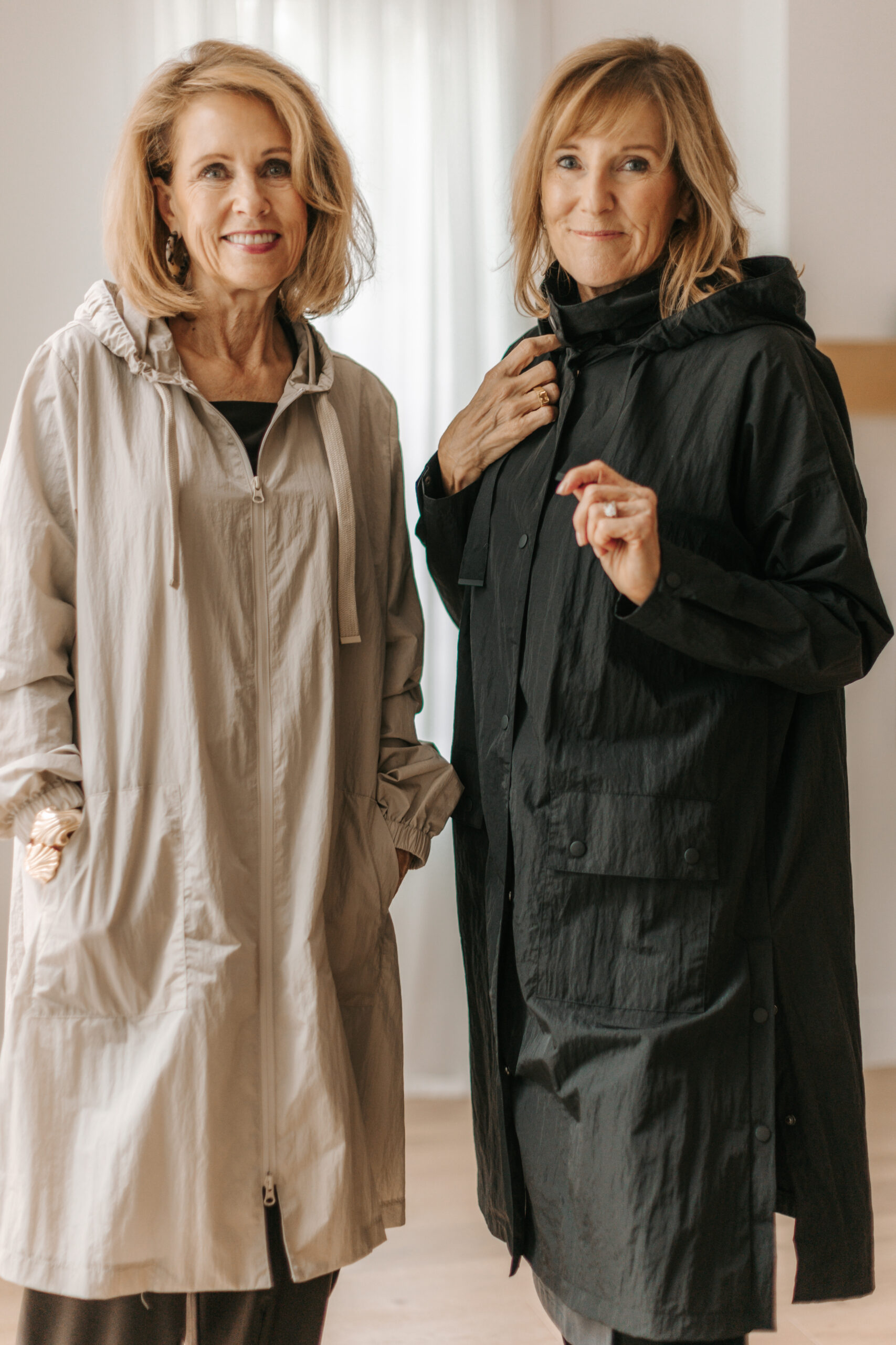 Modern Raincoats and Ponchos